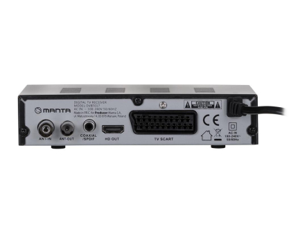 Tuner DVB-T / DVB-T2 MANTA DVBT017